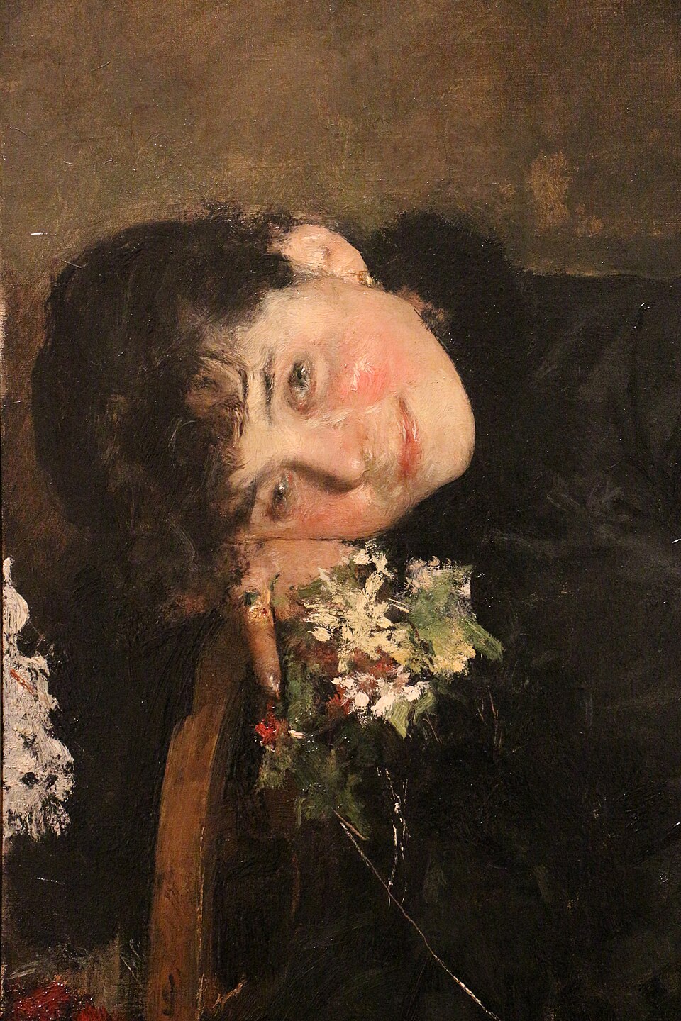 Alla vigilia del suo matrimonio - Milwaukee Art Museum, Milwaukee, dettaglio